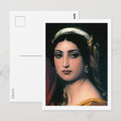 Paul Delaroche, Herodias, Detail, Vrouw Briefkaart (Voorkant / Achterkant)