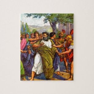 Paul die naar het Ontwerp van het Legpuzzel