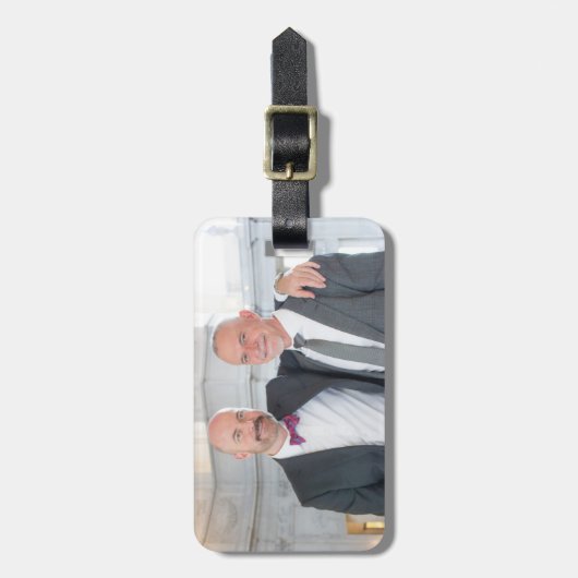 Paul + Don's Wedding Bagagelabel (Voorkant verticaal)