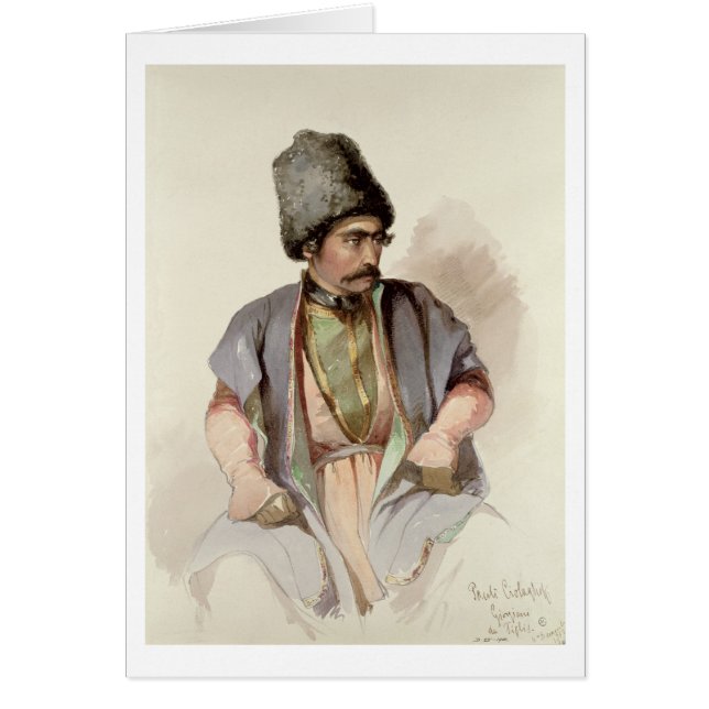 Paul - Een Georgisch uit Tiflis, 1852 (Voorkant)