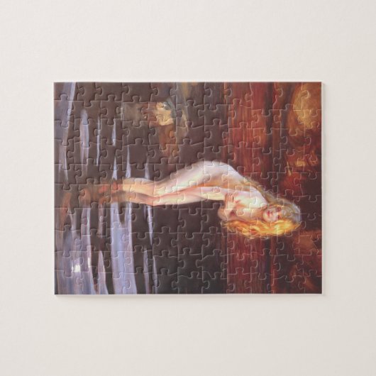 Paul Émile Chabas - Baigneuse (Bather) Legpuzzel (Horizontaal)