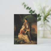 Paul en Virginie Briefkaart (Staand voorkant)