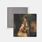 Paul en Virginie Magneet (Voorkant / Achterkant)