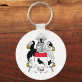 Paul Family Crest Sleutelhanger (Voorkant)