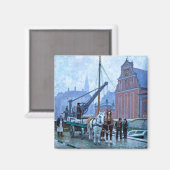 Paul Fischer De Holmen Church Kopenhagen Magneet (Voorkant / Achterkant)