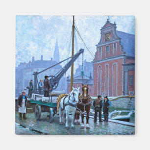 Paul Fischer De Holmen Church Kopenhagen Magneet
