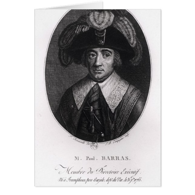 Paul Francois Jean Nicolas Vicomte de Barras (Voorkant)