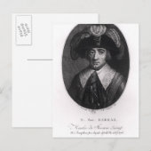 Paul Francois Jean Nicolas Vicomte de Barras Briefkaart (Voorkant / Achterkant)