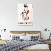 Paul Francois Jean Nicolas Vicomte de Barras Canvas Afdruk (Insitu (Slaapkamer))