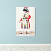 Paul Francois Jean Nicolas Vicomte de Barras Canvas Afdruk (Insitu (Houten vloer))