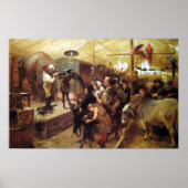 Paul Friedrich Meyerheim Menagerie Poster (Voorkant)