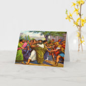 Paul gaat naar het Wenskaart Kaart (Gele Bloem)