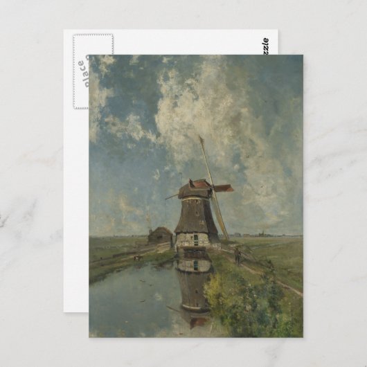 Paul Gabriël, winnaar van de stembus Briefkaart (Voorkant / Achterkant)