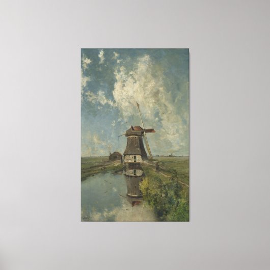 Paul Gabriël, winnaar van de stembus Canvas Afdruk (Voorkant)