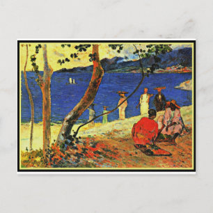 Paul Gaugin - een Briefkaart van Seashore