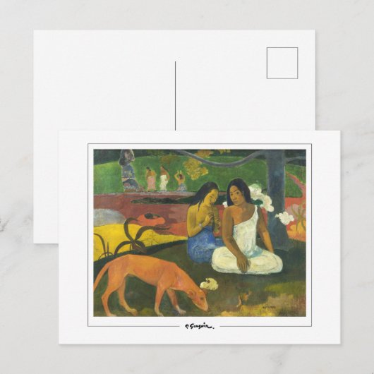 Paul Gauguin #144 - Kunstkaart Briefkaart (Voorkant / Achterkant)