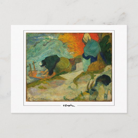 Paul Gauguin #17 - Kunstmatig Briefkaart (Voorkant)