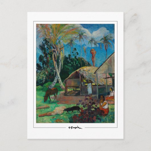 Paul Gauguin #1 - Kunstkaart Briefkaart (Voorkant)