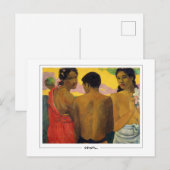 Paul Gauguin #421 - Kunstansichtkaart Briefkaart (Voorkant / Achterkant)