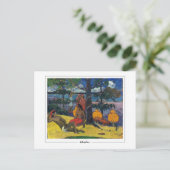 Paul Gauguin #469 - Kunstansichtkaart Briefkaart (Staand voorkant)