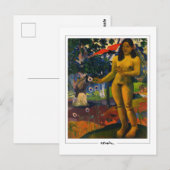 Paul Gauguin #4 - Briefkaart met fijne kunst (Voorkant / Achterkant)