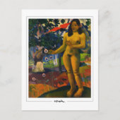 Paul Gauguin #4 - Briefkaart met fijne kunst (Voorkant)