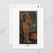 Paul Gauguin #502 - Kunstmatig Briefkaart (Voorkant / Achterkant)