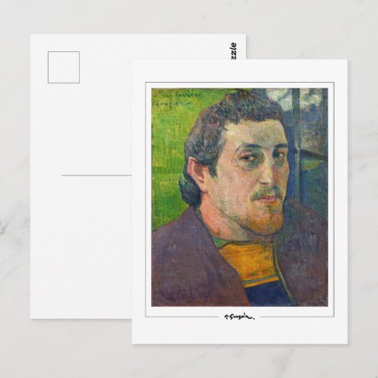 Paul Gauguin #521 - Kunstmatig Briefkaart (Voorkant / Achterkant)
