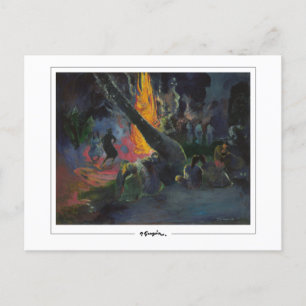 Paul Gauguin #5 - Briefkaart met fijne kunst