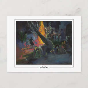Paul Gauguin #5 - Briefkaart met fijne kunst