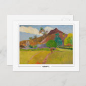 Paul Gauguin #98 - Kunstmatig Briefkaart (Voorkant / Achterkant)