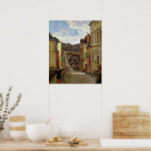 Paul Gauguin | A Suburban Street, 1884 Poster (Keuken)