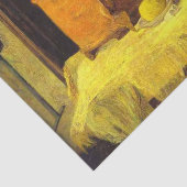 Paul Gauguin, "Aan het raam" schilderij Tissuepapier (Detail)