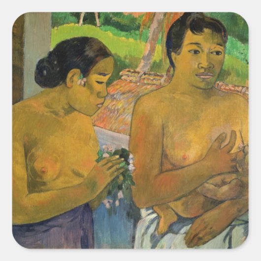 Paul Gauguin | Aanbieding 1902 Vierkante Sticker (Voorkant)