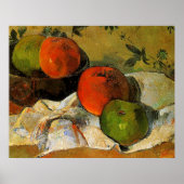 Paul Gauguin - Appels en Kom Poster (Voorkant)