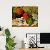 Paul Gauguin - Appels en Kom Poster (Thuiskantoor)