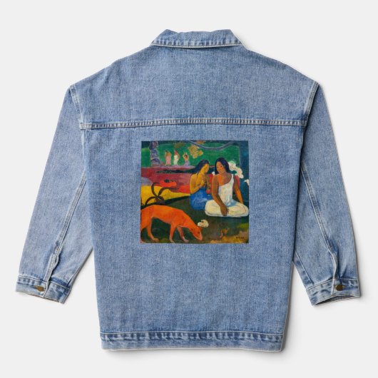 Paul Gauguin - Arearea / De Rode Hond Denim Jacket (Achterkant)