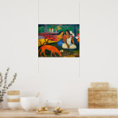 Paul Gauguin - Arearea / De Rode Hond Poster (Keuken)