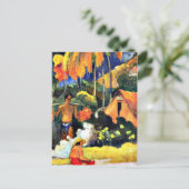 Paul Gauguin art: Het moment van waarheid II Briefkaart (Staand voorkant)