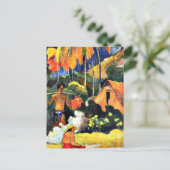 Paul Gauguin art: Het moment van waarheid II Briefkaart (Staand voorkant)