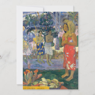 Paul Gauguin - Ave Maria / Ia Orana Maria Bedankkaart