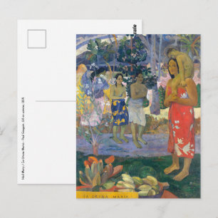 Paul Gauguin - Ave Maria / Ia Orana Maria Briefkaart