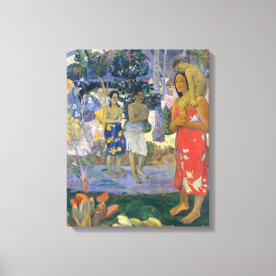 Paul Gauguin - Ave Maria / Ia Orana Maria Canvas Afdruk