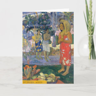 Paul Gauguin - Ave Maria / Ia Orana Maria Kaart
