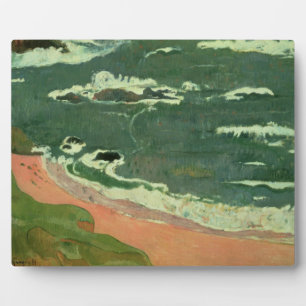 Paul Gauguin Beach te Le Pouldu, 1889 Fotoplaat
