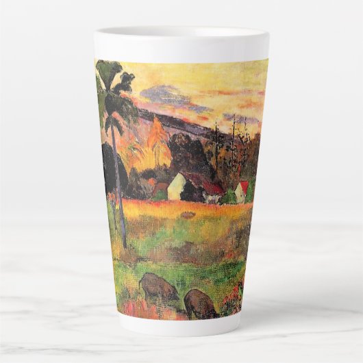 Paul Gauguin beroemd schilderij, Kom hier, Latte Mok (Voorkant)