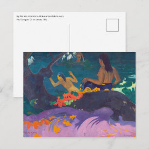Paul Gauguin - Bij de zee / Fatata te Miti Briefkaart