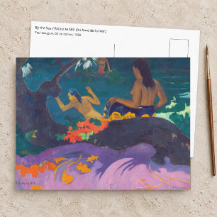 Paul Gauguin - Bij de zee / Fatata te Miti Briefkaart