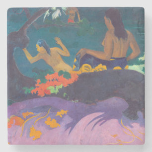 Paul Gauguin - Bij de zee / Fatata te Miti Stenen Onderzetter
