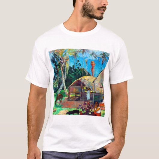 Paul Gauguin Black Pigs T-shirt (Voorkant)